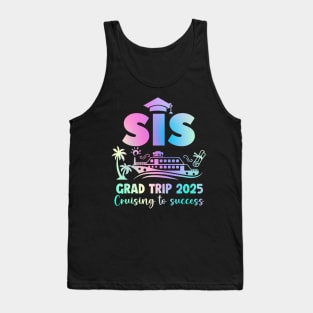 Graduation Cruise Crew Class of 2025 Senior Graduation Cruise Gift For Women mother day Tank Top